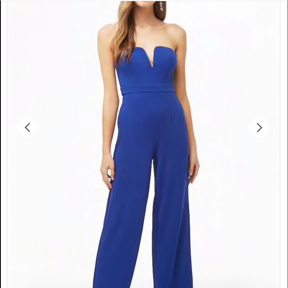 Strapless Jumpsuit